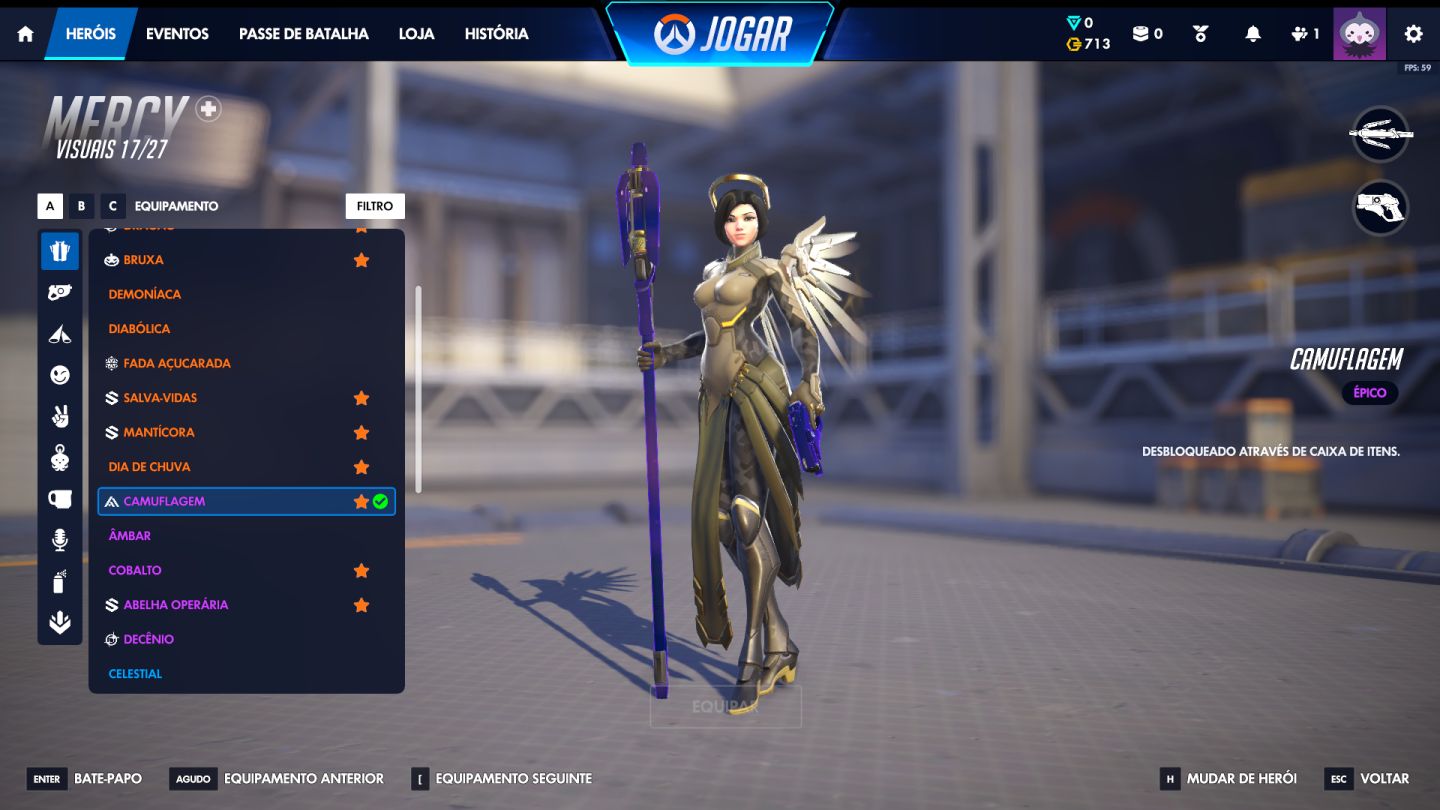 OVERWATCH 2 | CONTA COM 250 SKINS + MÍTICAS NÍVEL 4!