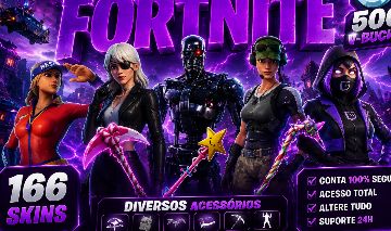 CONTA FORTNITE RARA & TRYHARD - MACHADO DOCE + VARINHA ESTELAR
