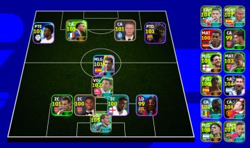 Conta eFootball 3159 FORÇA | Messi 104 + Haaland 101