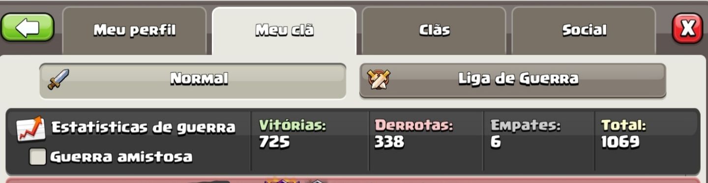 Clã lvl.25 histórico impecável top.