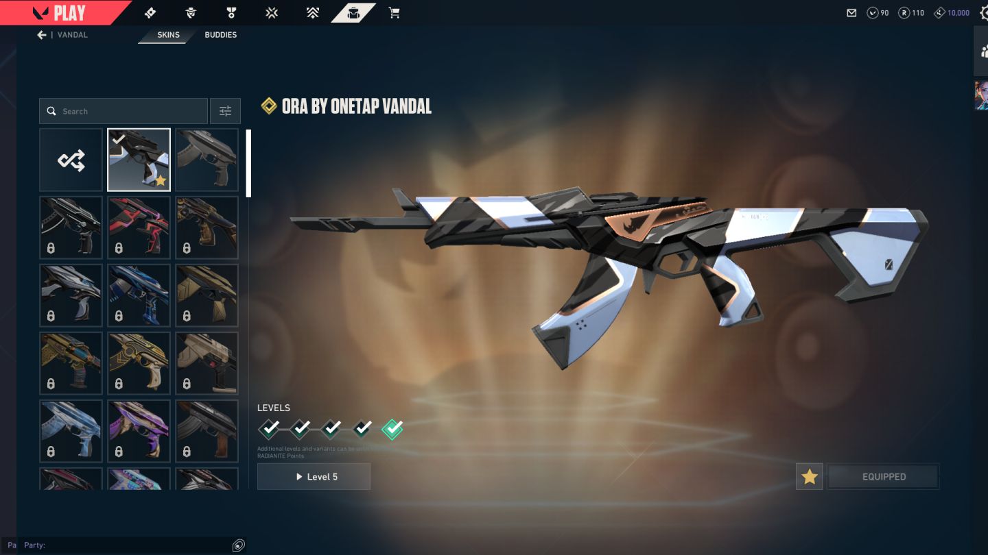 Conta Valorant Vandal e Phantom Ora By Onetap, Gold 3, 2 skins de passe e mais!