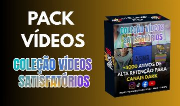 [ENTREGA AUTOMÁTICA] PACK +4000 VÍDEOS SATISFATÓRIOS | ASMR | SLIME | PRENSA