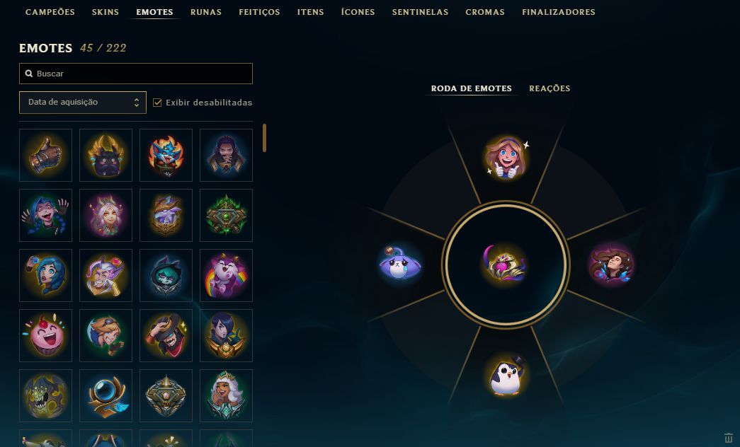 Conta lol 2012 - 103 Skins