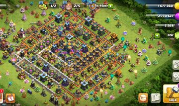 Conta de Clash of clans CV 14 junto com conta de Brawl Stars