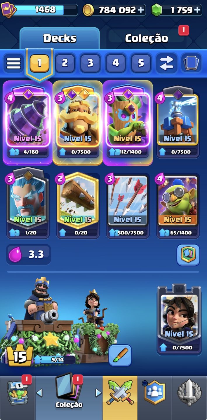 (PRA SAIR RÁPIDO) COMBO CONTA DE BRALW 2020 94K DE TROFÉUS + CONTA CLASH 10K