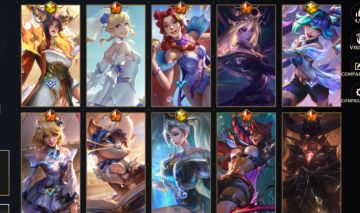 Conta wild rift com essências laranjas