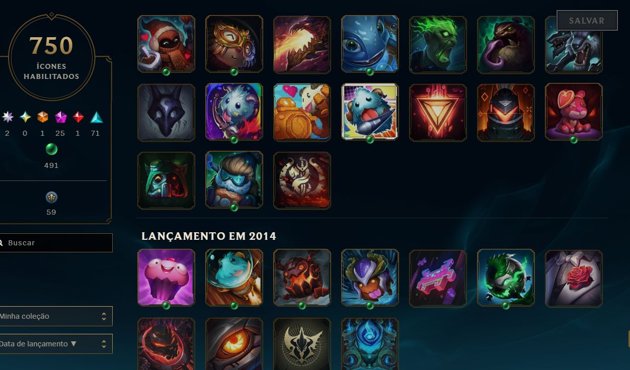 Conta Colecionador Ahri Imortalizada Autografada + PAX Sivir + 71k RP e gachas