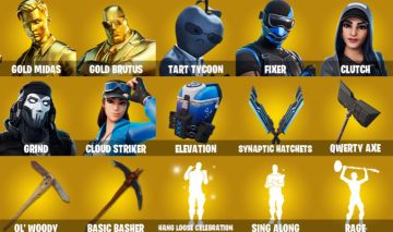 98 SKINS + GRIND + GLUTCH + LARA CROFT + MARVEL + 1 EMAIL