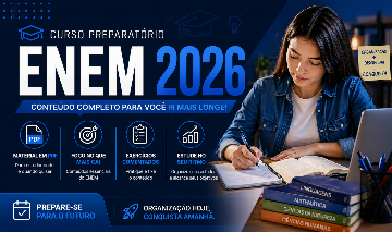 Curso Completo ENEM: Provas, Redação e Simulados + Repertório 2022/2023/2024