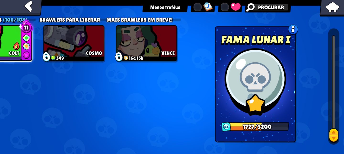 CONTA TOP BRAWL STARS 38.3K TROFÉUS!