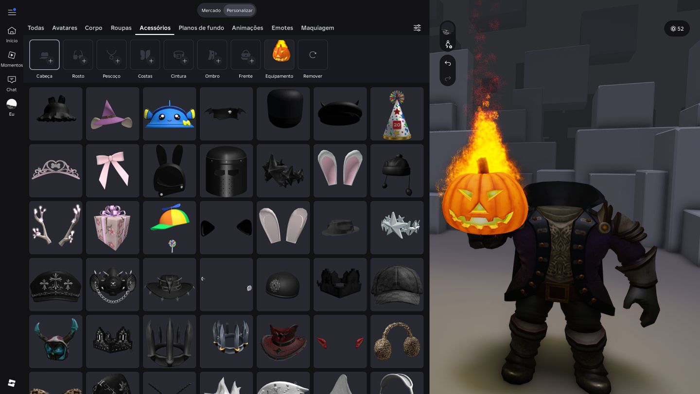 CONTA ROBLOX HEADLESS + KORBLOX + 70K GASTOS