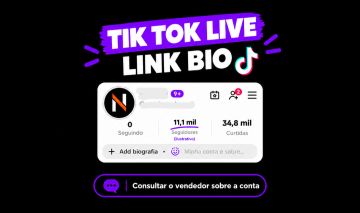 CONTA TIK TOK COM ESTÚDIO LIV DISPONÍVEL (QUALIDADE+ALTO ENGAJAMENTO+promoção )