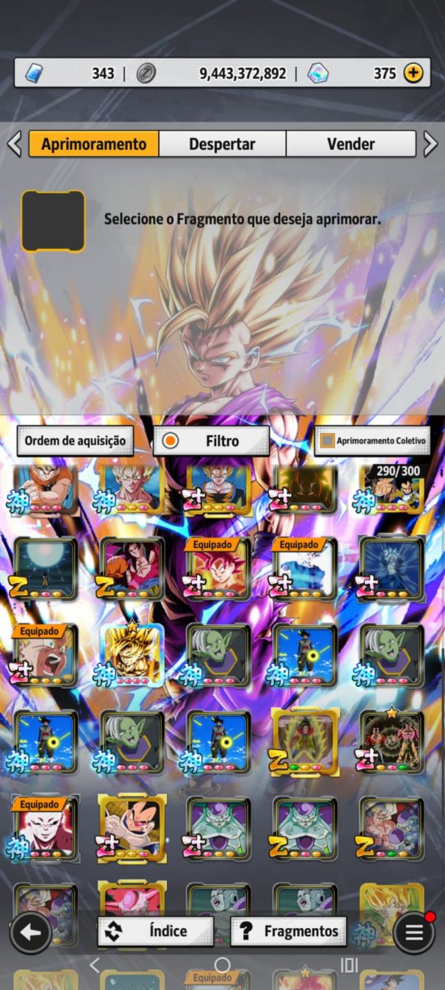 Conta Dragon Ball Legends, DBL