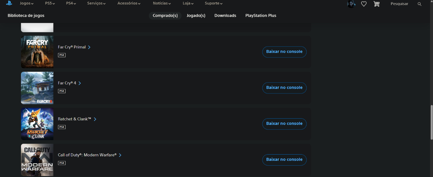CONTA PSN - 21 JOGOS | LVL 240+ | 15 PLATINAS | TLOU2 + GOW + HORIZON...