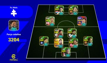 CONTA EFOOTBALL 3200 FORÇA COM MESSI+BOJAN E VÁRIOS ÉPICOS