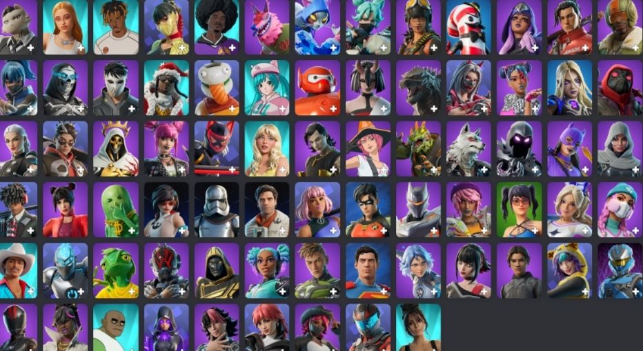 Conta OG rara e com muitas Skins FORTNITEdiamante
