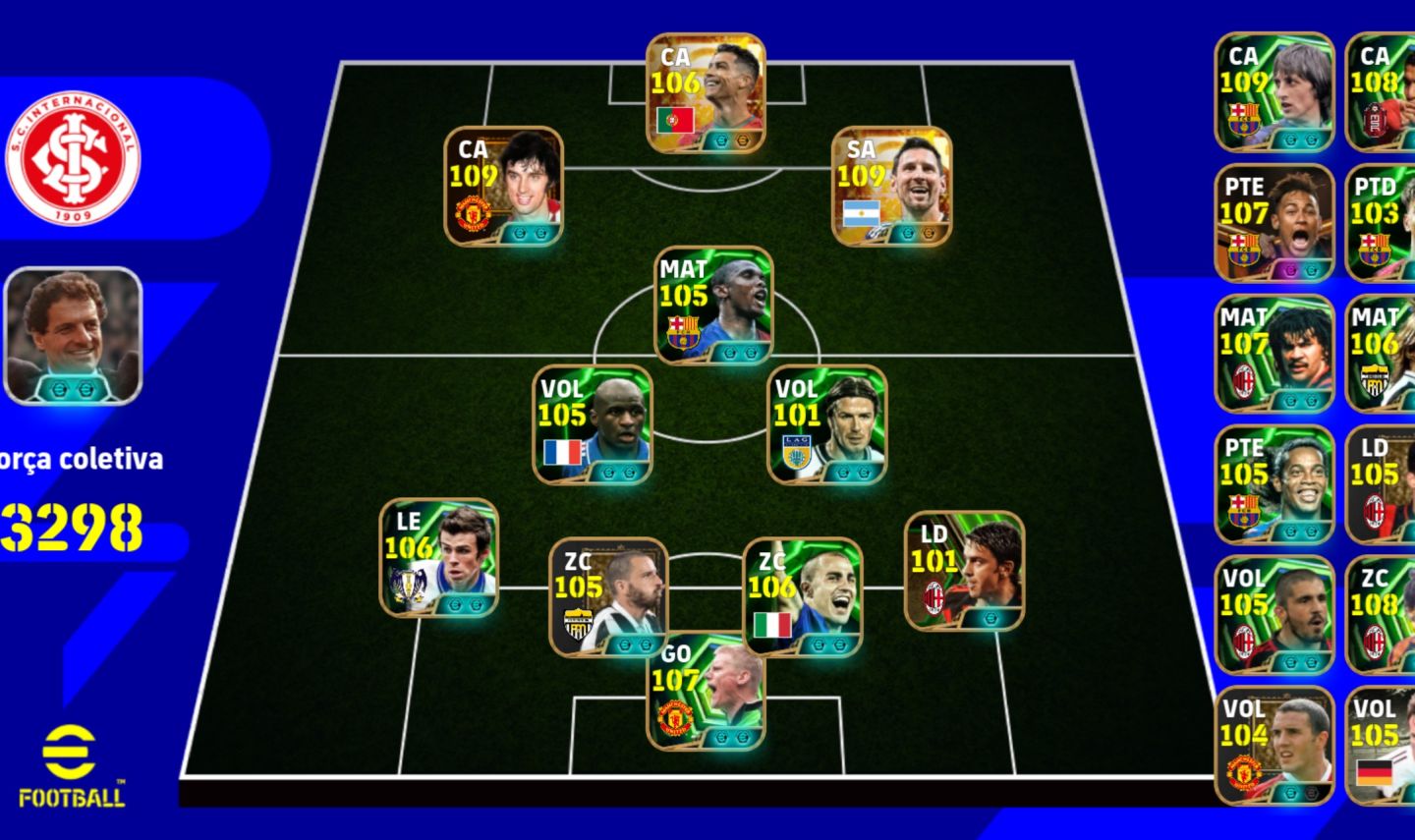 CONTA ELITE eFOOTBALL 2026 - 3325+ FORÇA | BULLY MESSI 2007 + GEORGE BEST.