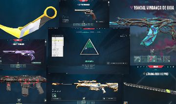Conta de Valorant | Full Acesso | Ascendente |Skins TRYHARD| +1000 Reais Gastos
