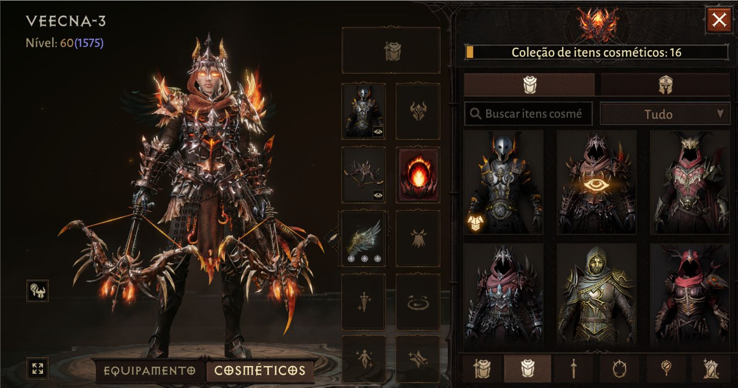 DIABLO IMMORTAL | 1570 RESO | 60.935 CR | DH 1575 | JADE SANGRENTA G4 | 21 BAÚS