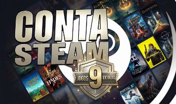 CONTA STEAM NV. 10 9 Jogos - COM SALDO NA CARTEIRA STEAM
