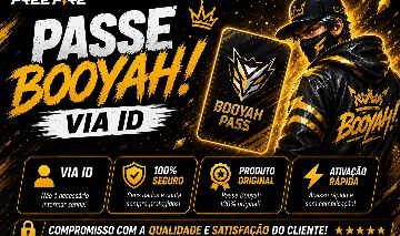 PASSE BOOYAH DO FREE FIRE ( VIA ID )