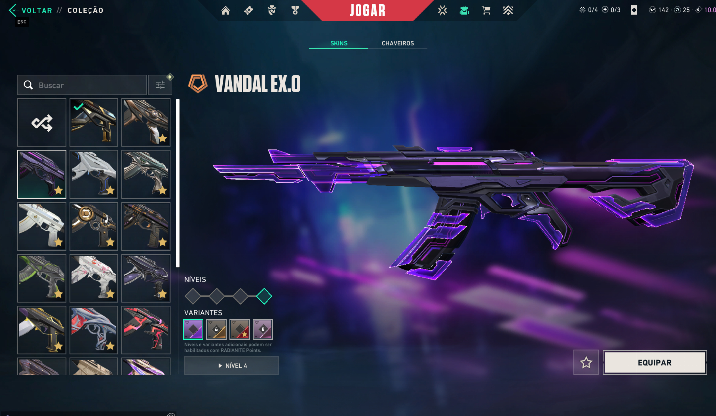 Valorant Conta mais de 5k gastos