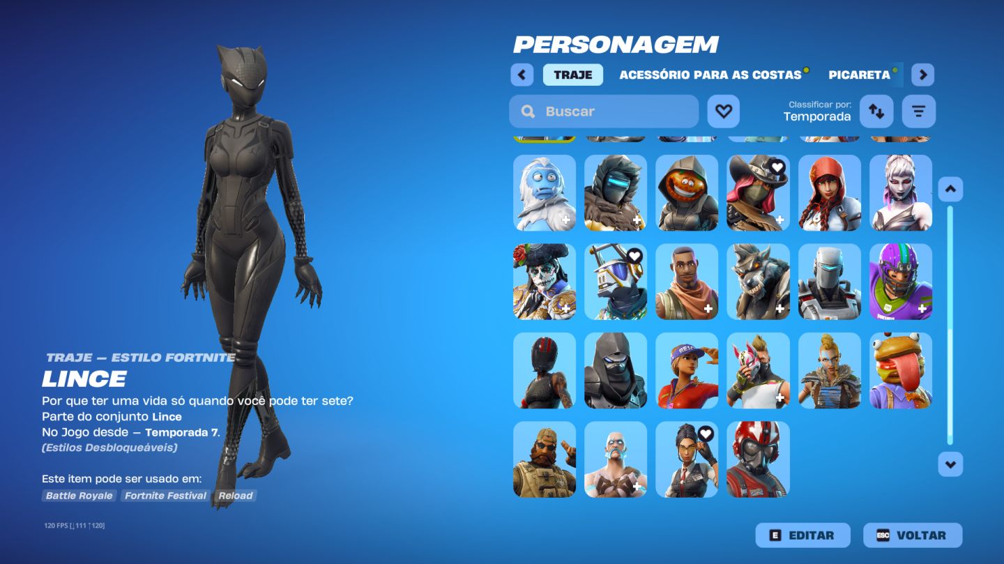Conta Fortnite | 52 Skins | 1.950 v bcuks | PASSES DE BATALHA OG DO FORTNITE |