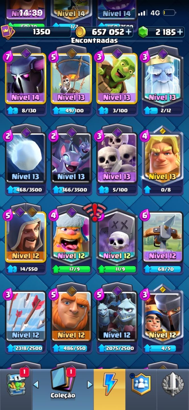 Conta de Clash muito boa no precinho
