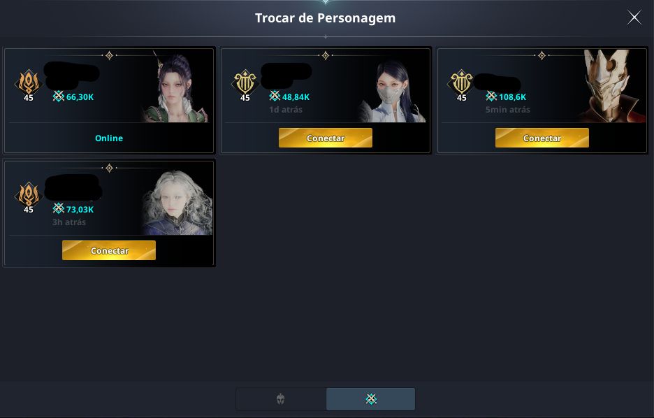 Conta aion 2 clerigo 2.268/108k + 3 alts level 45, 2 com 1400+