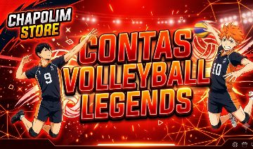 (10% DE DESCONTO)Contas voleyball legends/haikyuu legends