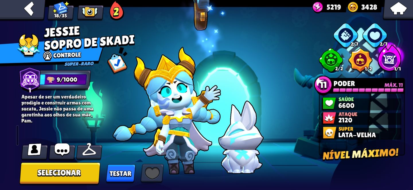 CONTA BRAWL STARS COMPLETA | MUITOS BRAWLERS + SKINS | CONTA TOP