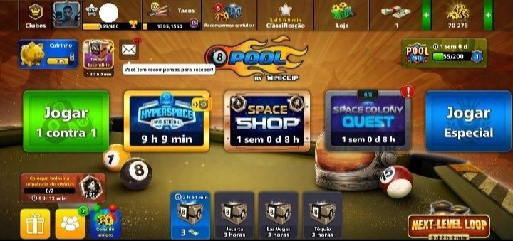 Conta 8 Ball Pool + AVATAR NIVEL 29