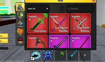Conta de blox fruit com frutas permanentes e coisas de outros jogos