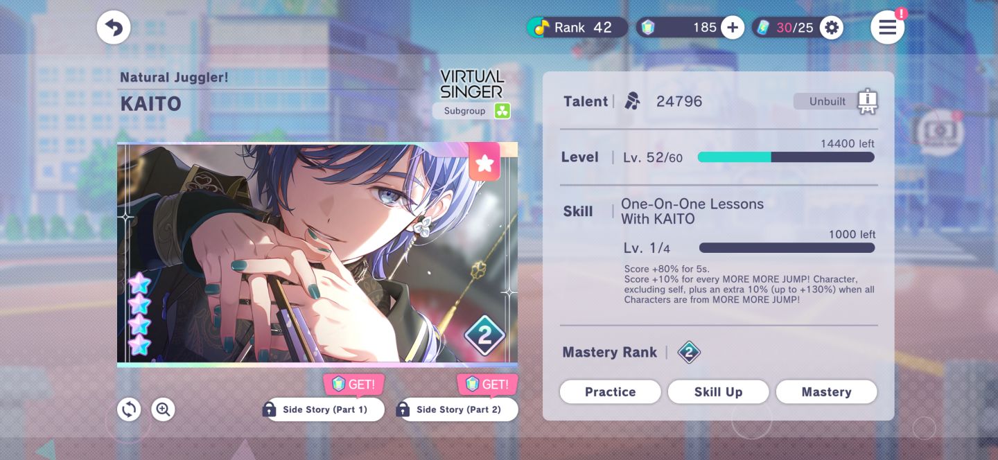 Conta Project Sekai | Colorful Stage || 70 cards 4 estrelas
