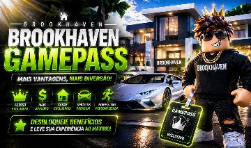 [ MELHOR PREÇO ] BROOKHAVEN RP BROOKHAVEN GAMEPASS