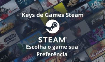 Jogos STEAM Keys [ Você Escolhe o Jogo ]