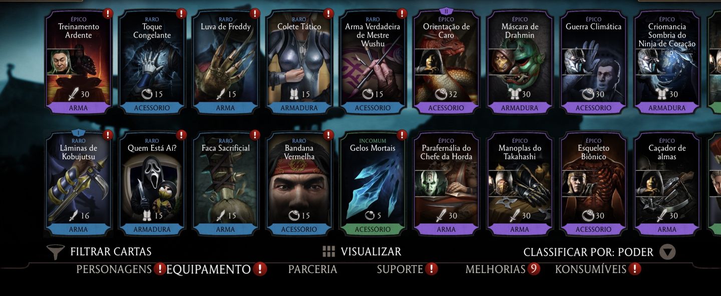 Conta Mortal Kombat Mobile para Iphone - ios