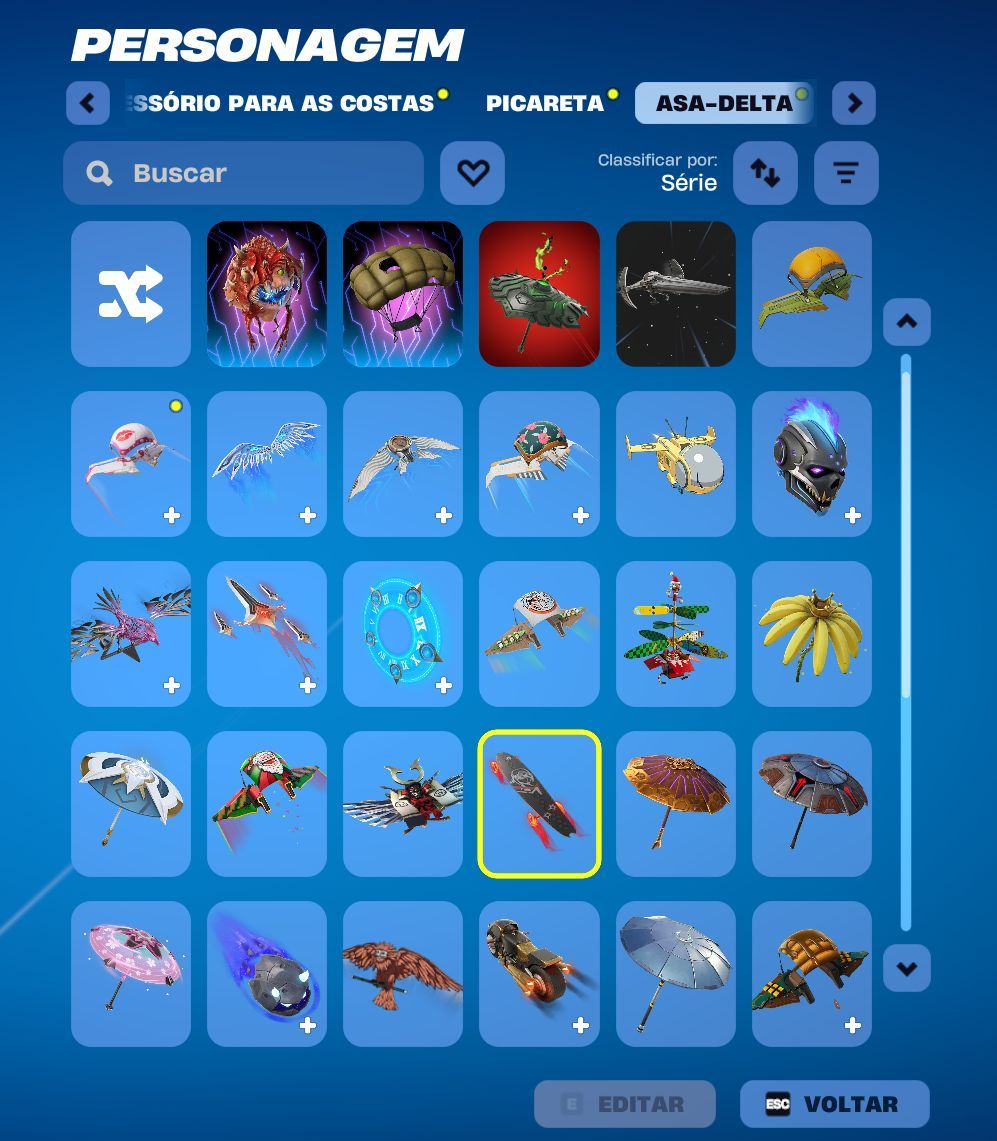 30 SKINS | GOHAN | SOMBRA OCULTA | MIZUKI | SHOGUN | ERA | FULL ACESSO
