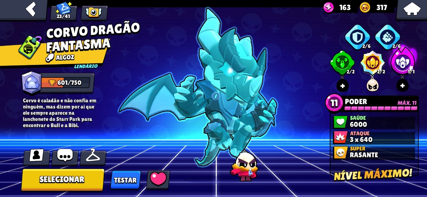 Melhor preço, Conta De Brawl Stars com muitas skins, tendo 10 skins raríssimas.