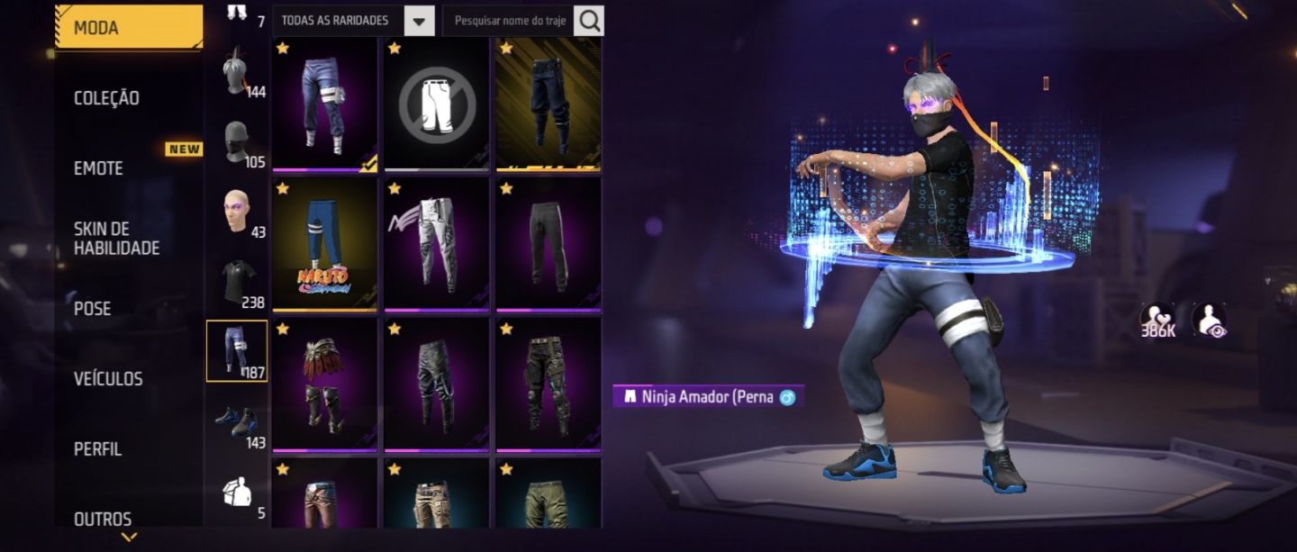 CONTA FREE FIRE BARATINHA!