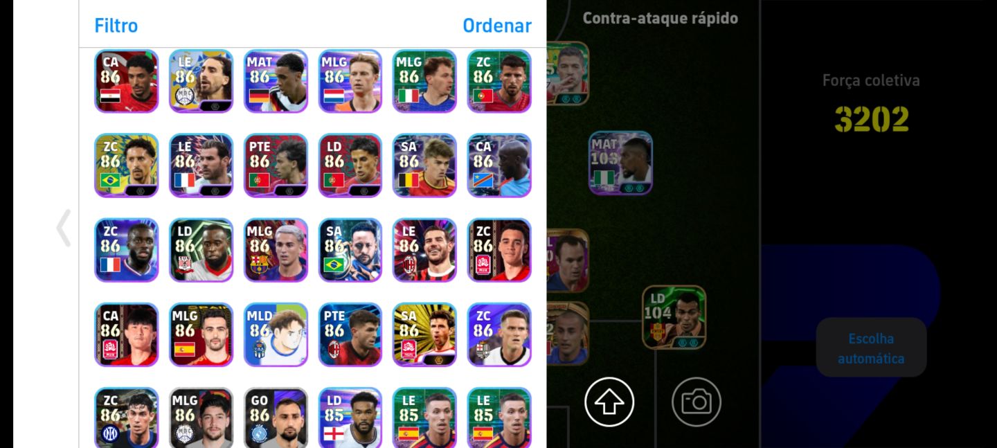 CONTA EFOOTBALL TOP RELÍQUIA NO PRECINHO