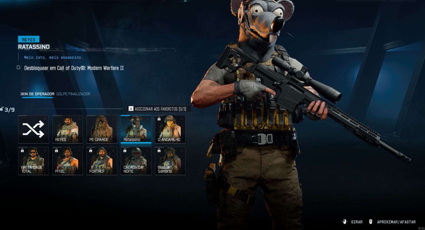 CONTA DE WARZONE / NICK MINAJ / PAUL ATRIEDES / LARA CROFT / IRIDESCENTES