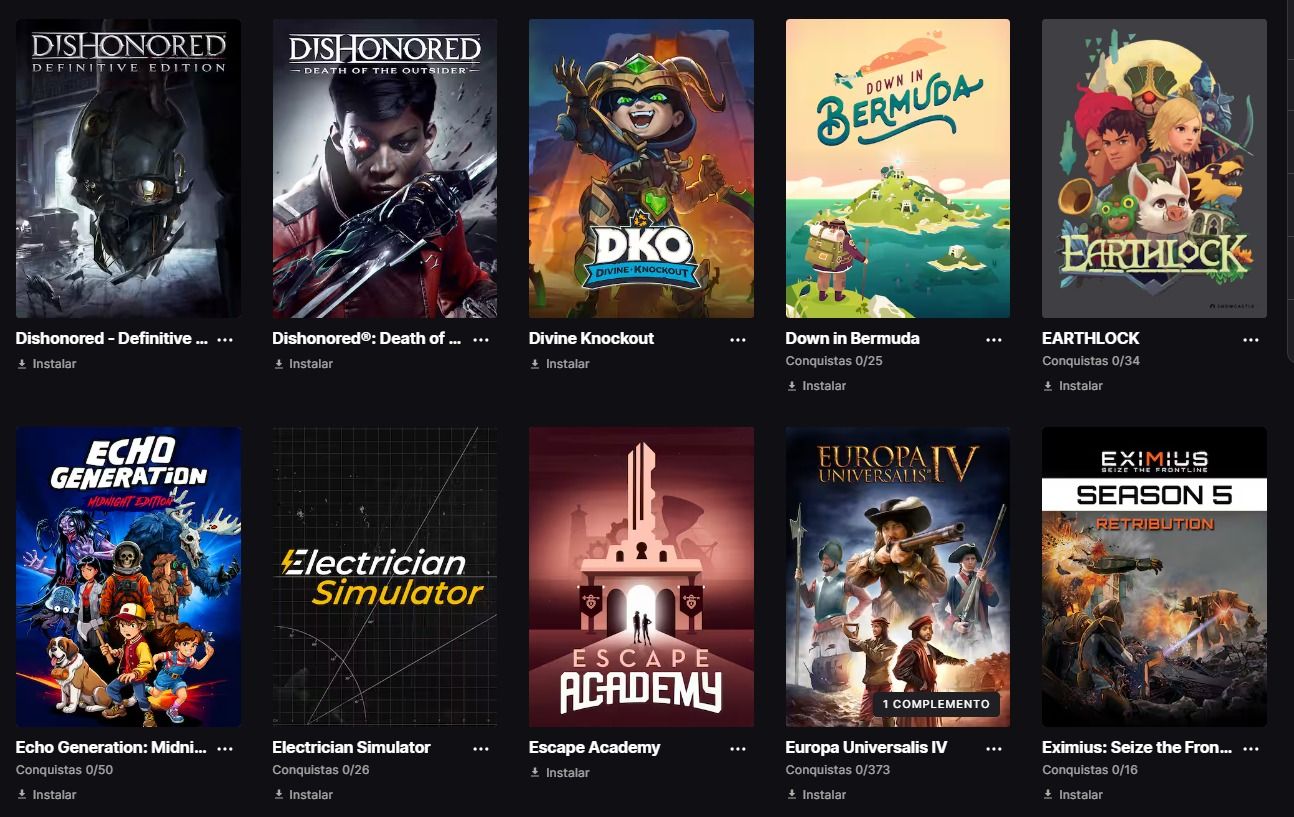 CONTA EPIC, UNICO DONO! + DE 100 JOGOS!