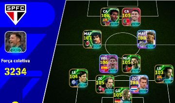 Conta de EFOOTBALL 3234 de força