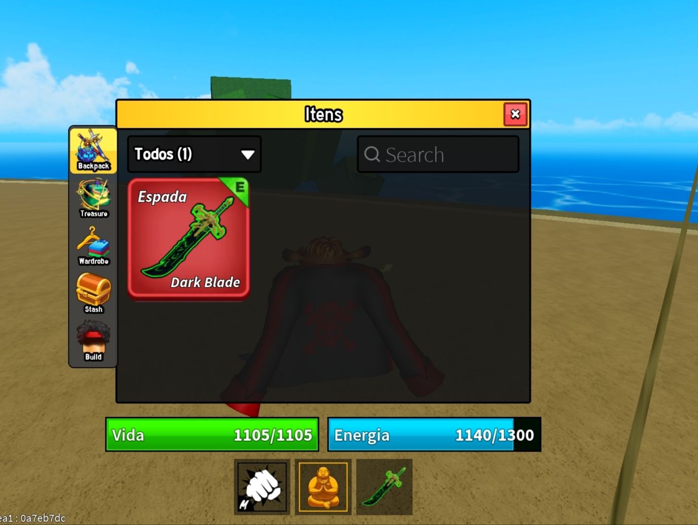 Conta de blox fruits com notificador de fruta, frutas permanentes