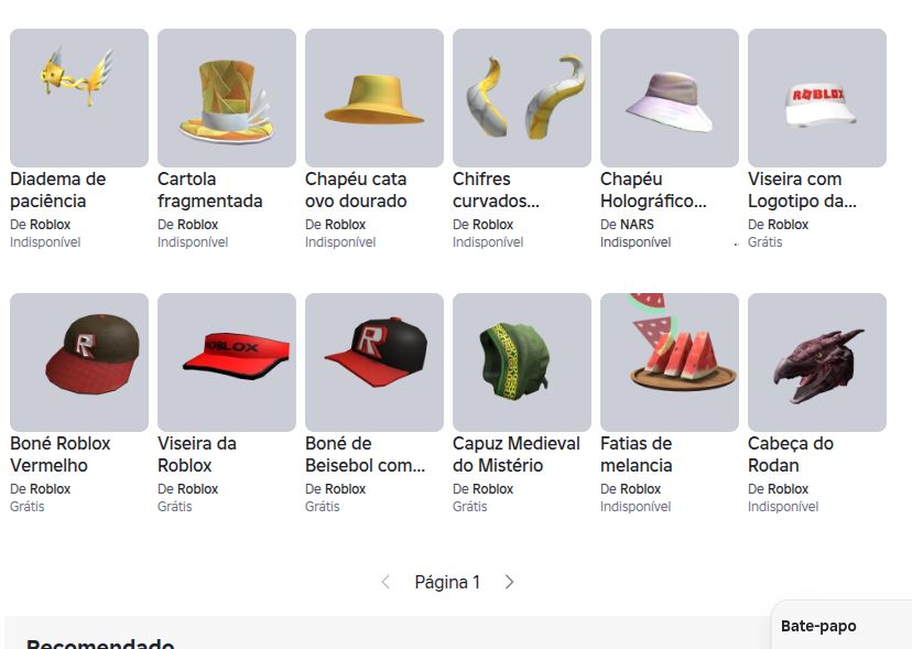 ROBLOX | CONTA BASICA DE 2022!