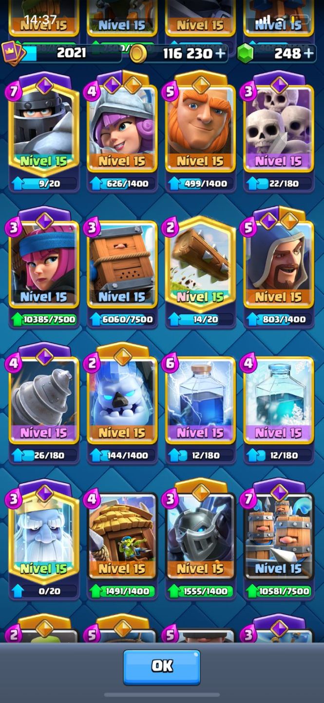 Conta clash royale 2017, full gemada, full acesso