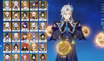 CONTA AR60 COM VÁRIOS PERSONAGENS, ARMAS E SKINS.