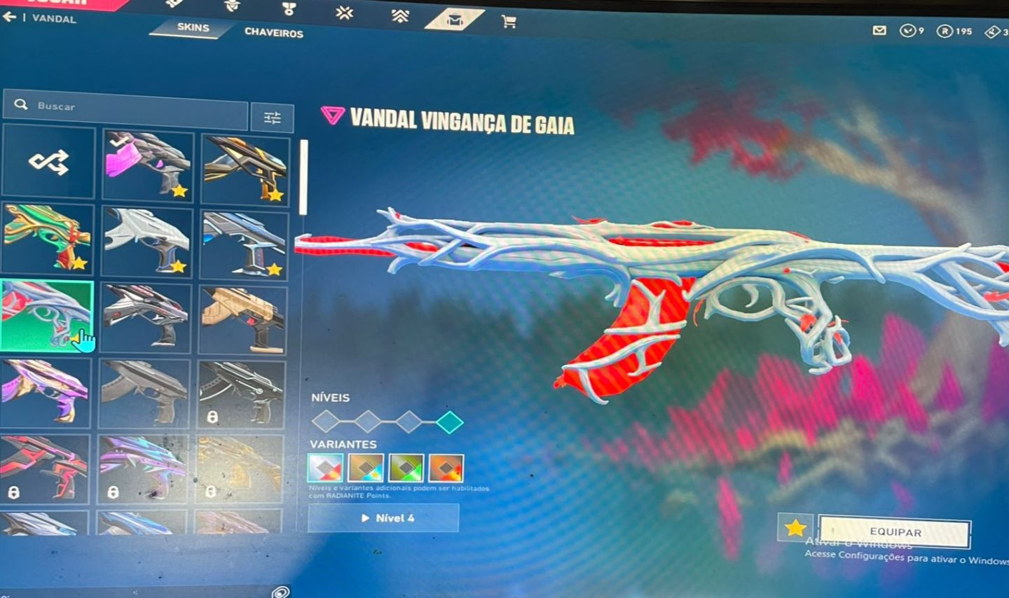 Conta de Valorant com mais de R$ 2.000 gastos + EX-ACS