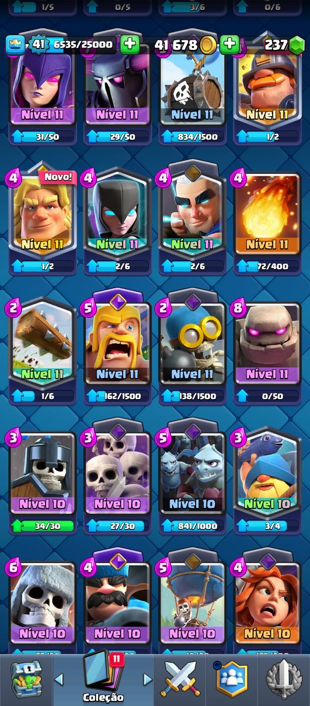 Conta Clash Royale para iniciantes! No precinho
